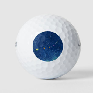 The starry sky Golf Balls