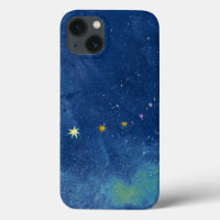 The starry sky illustration