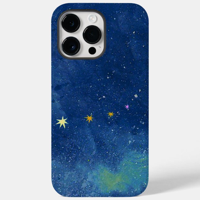 The starry sky illustration  Case-Mate iPhone Case (Back)