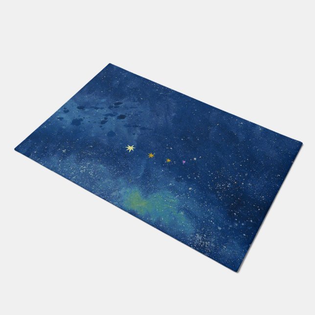  The starry sky illustration   Doormat (Angled)