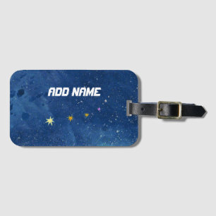  The starry sky illustration Personalised   Luggage Tag