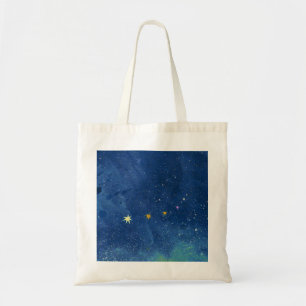 The starry sky illustration Tote Bag