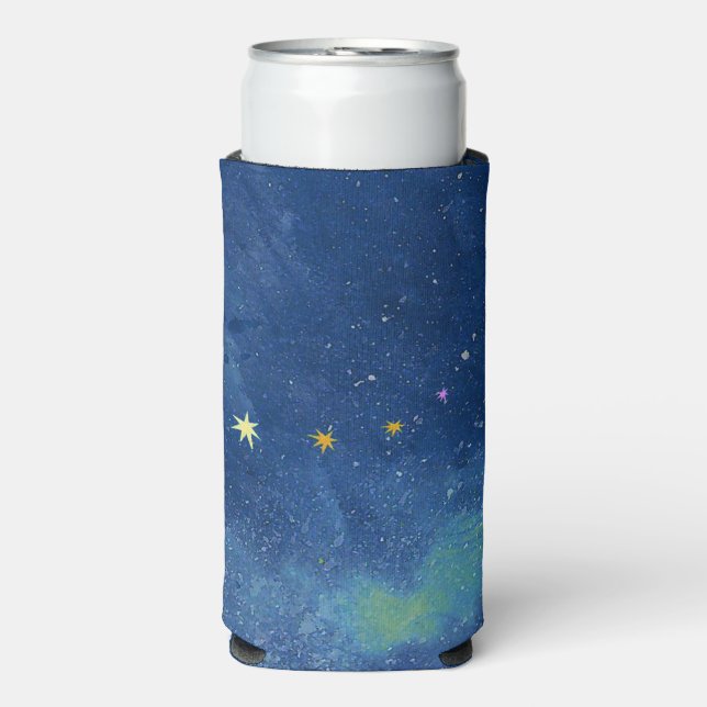  The starry sky  Seltzer Can Cooler (Seltzer Front)