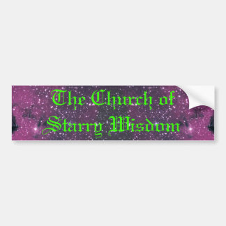 The Starry Wisdom Bumper Sticker