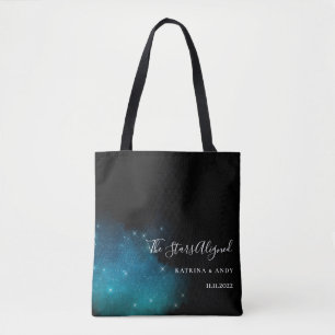 The Stars Aligned Wedding Tote Bag