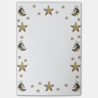 The Stars and Moon Post-it® Notes 4 x 6