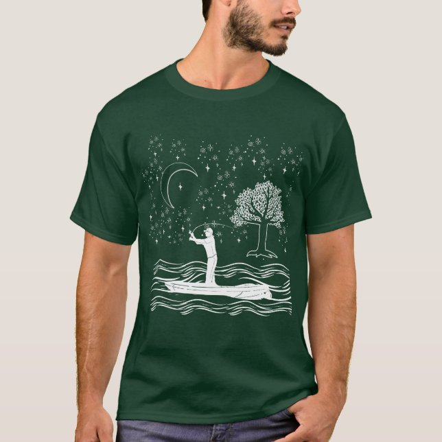 The stars and moon .. T-Shirt (Front)