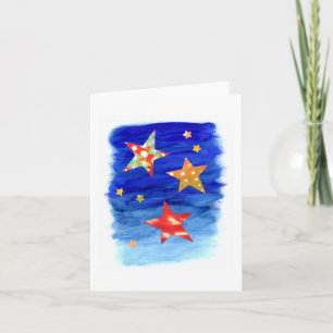 The Stars In The Bright Sky Card