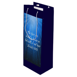 The Stars Shining Bright On The Dear Saviours Birt Wine Gift Bag