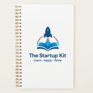 The Startup Kit   Hard Planner (Small 5.5″ x 8.5″)