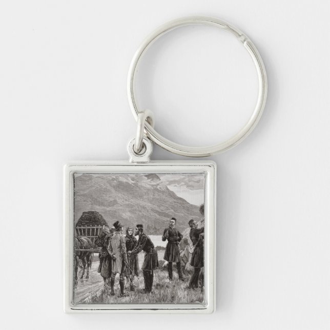 The State of Ireland Key Ring (Front)