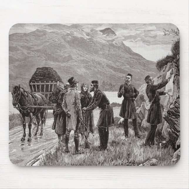 The State of Ireland Mouse Pad (Front)