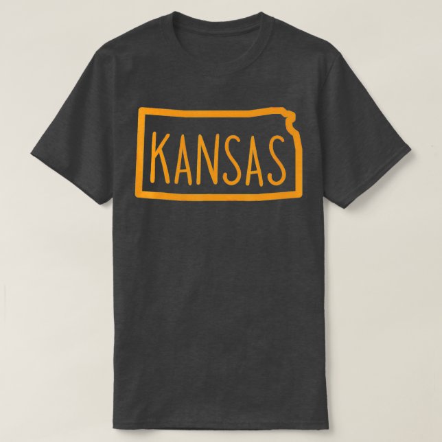 The State of Kansas  T-Shirt (Design Front)