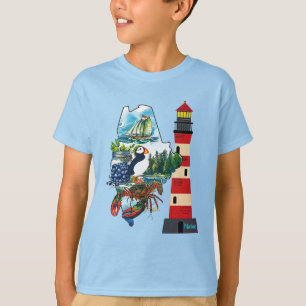 The State Of Maine T-Shirt