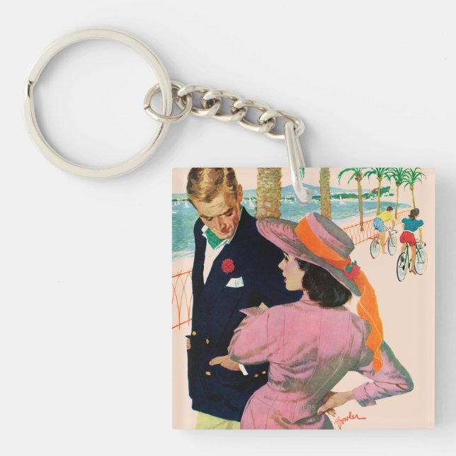 The Stategy of Love Key Ring (Front)