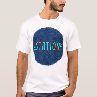 The Station Blue RT Men's Jersey T-Shirt