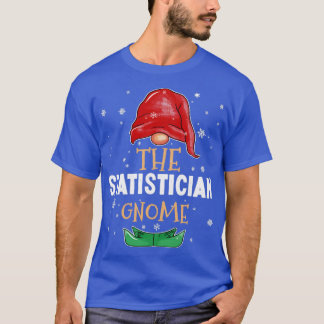 The statistician Gnome Family Matching Christmas O T-Shirt