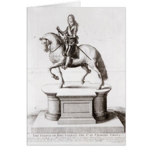 The statue of King Charles at Charing Cross