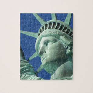 The Statue Of Liberty At New York City Jigsaw Puzzle