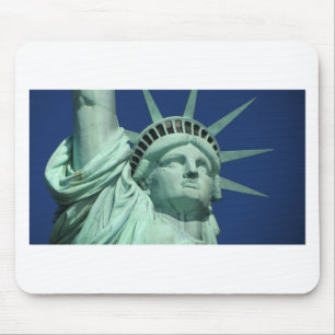 The Statue Of Liberty At New York City Mouse Pad