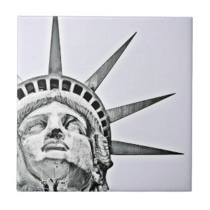 The Statue of Liberty Ceramic Tile
