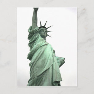 The Statue of Liberty in New York Harbour Postcard