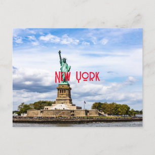 The Statue of Liberty  Postcard