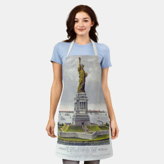 The Statue of Liberty, The Great Bartholdi Statue Apron