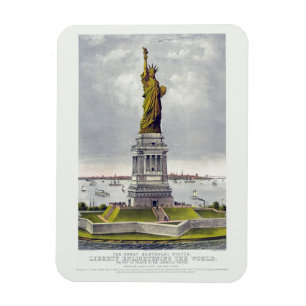 The Statue of Liberty, The Great Bartholdi Statue Magnet