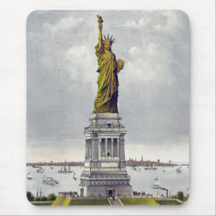 The Statue of Liberty, The Great Bartholdi Statue Mouse Pad