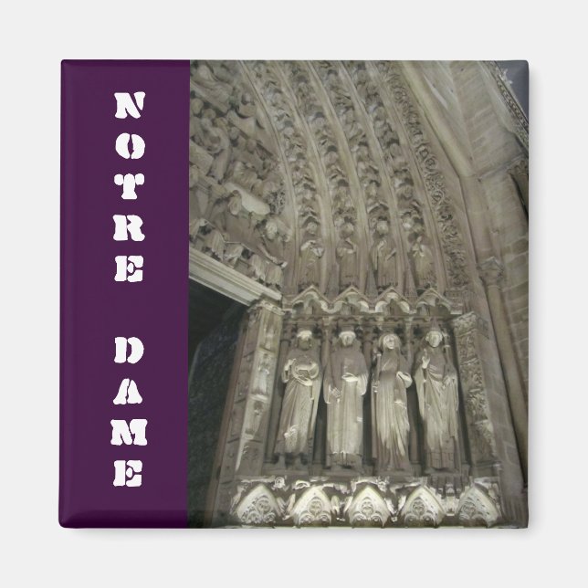 The Statutes of Notre Dame Magnet (Front)
