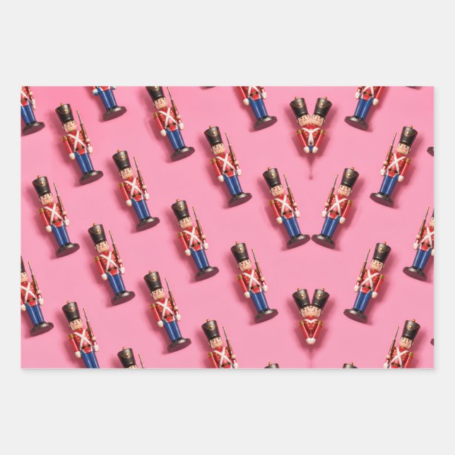 The Steadfast Tin Soldier - Fairy Tale Wrapping Paper Sheet (Front 2)