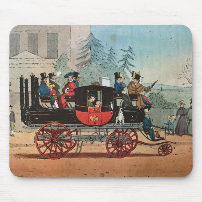 The Steam Coach Mouse Pad (Front)