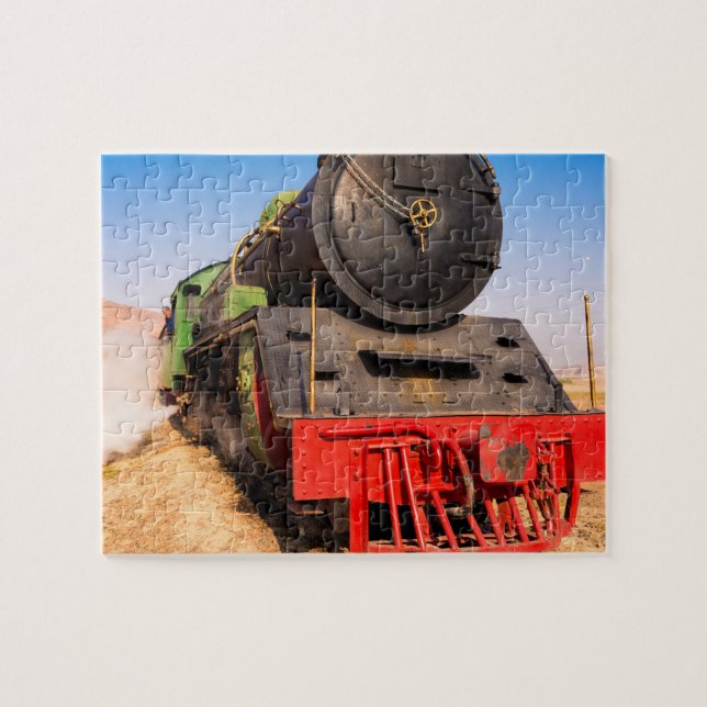 The Steam Locomotive Jigsaw Puzzle (Horizontal)