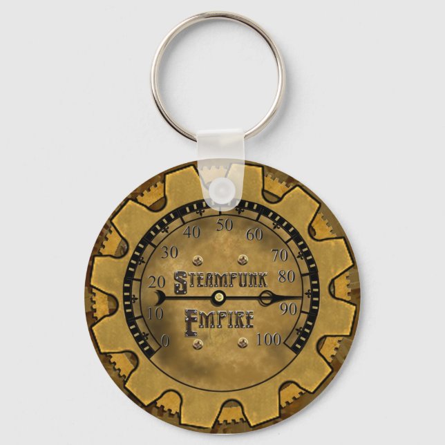 The Steampunk Empire Key Holder Key Ring (Front)