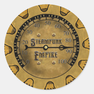 The Steampunk Empire Stickers