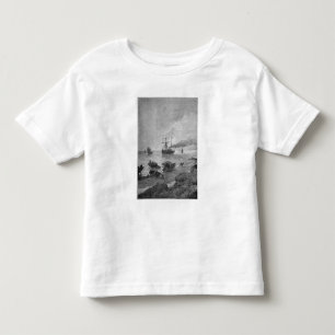 The steamship Vladivostok on the Yangtze River Toddler T-Shirt