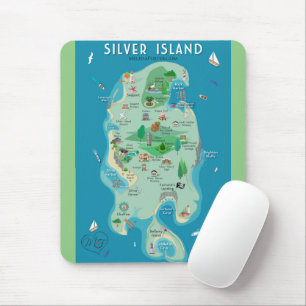 The Steeles on Silver Island Mouse Pad