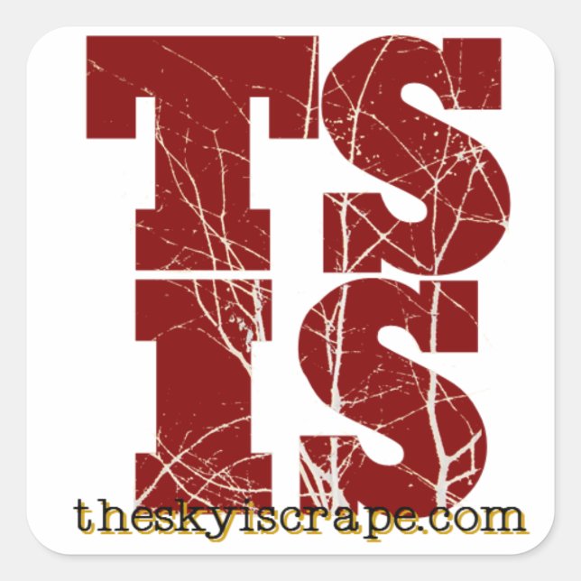 The Stickie Square Sticker (Front)