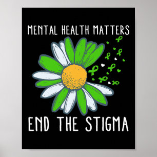 The Stigma Mental Health Awareness 1  Poster