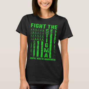 The Stigma Mental Health Awareness Depression Anxi T-Shirt