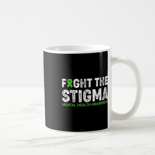The Stigma Mental Health Awareness Warrior Counsel Coffee Mug (Right)