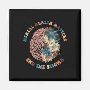 The Stigma Mental Health Problems Mental Awareness Magnet