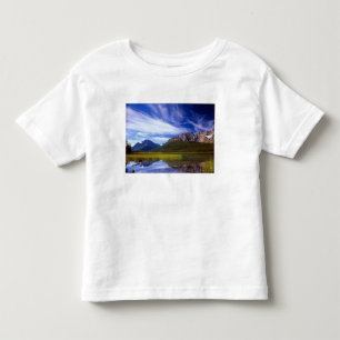 The still waters of Waterfowl Lake make a Toddler T-Shirt