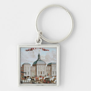 The Stock Exchange, Amsterdam, 1743 Key Ring