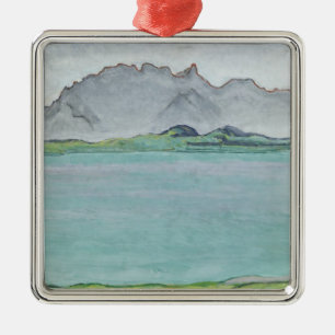 The Stockhorn Mountains and Lake Thun, 1911 Metal Ornament