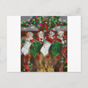 The Stockings Were Hung Postcard