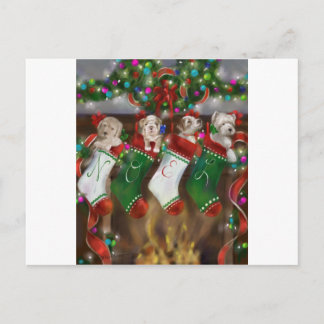 The Stockings Were Hung Postcard