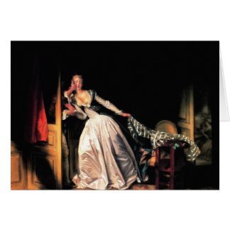The Stolen Kiss by Jean-Honore Fragonard