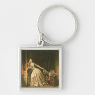 The Stolen Kiss, c.1788 Key Ring